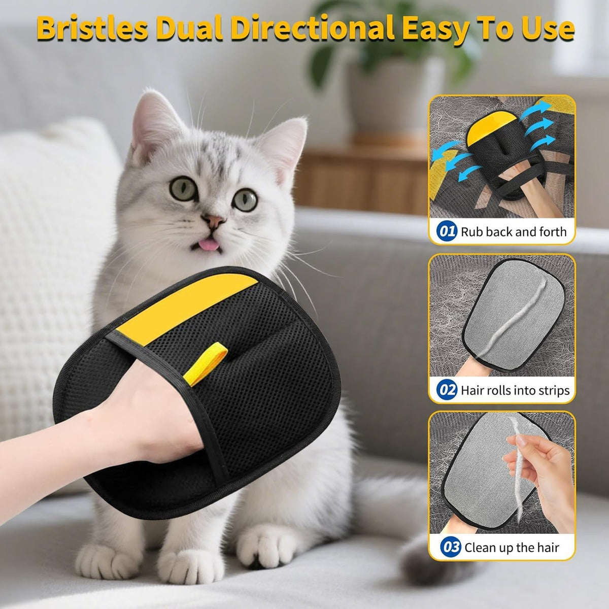 Pet Magic Hair Remover Gloves